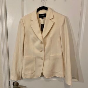 Express Cream Pea Coat